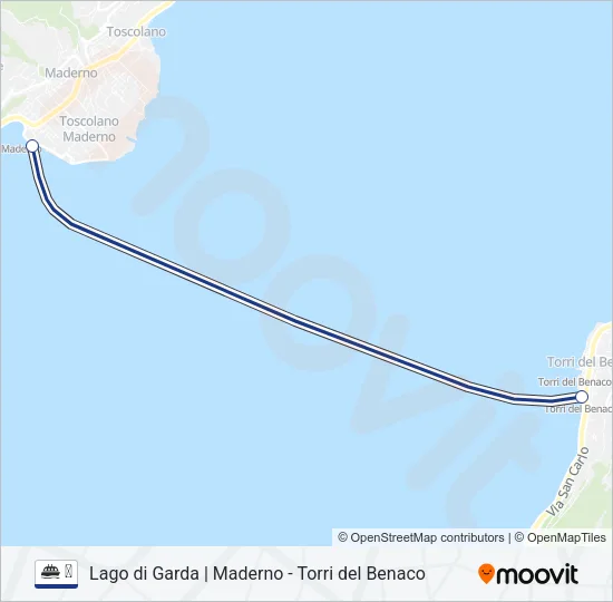 ⛴ Ferry Line Map