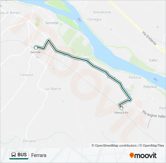 BUS Line Map