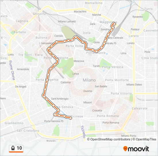 10 Light Rail Line Map
