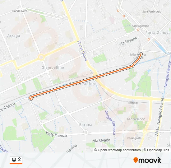 2 Light Rail Line Map