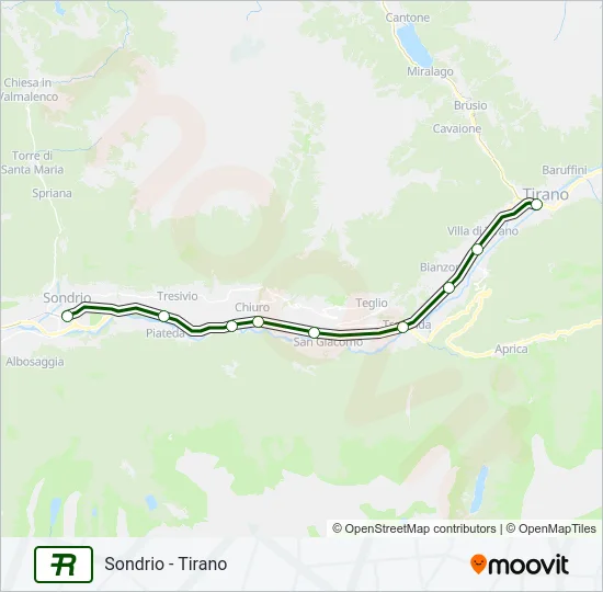 R12  Line Map