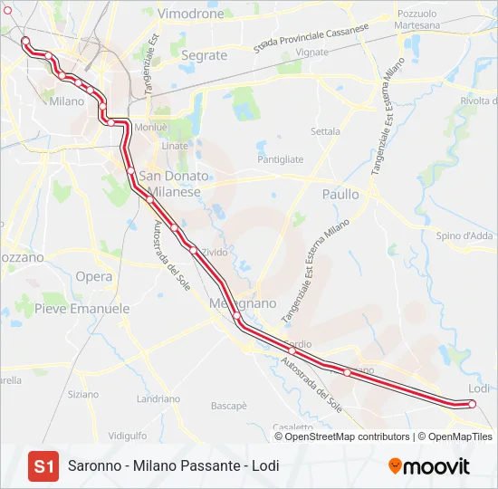 S1  Line Map