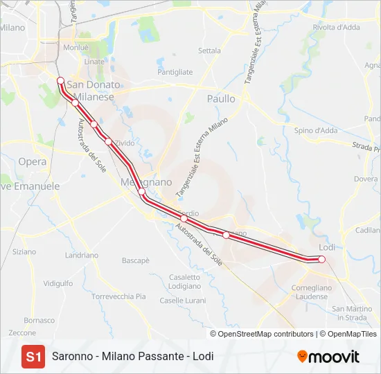 S1  Line Map