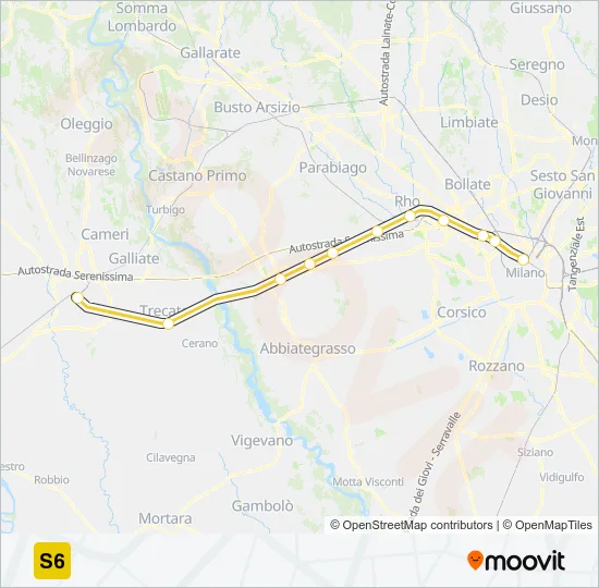 S6  Line Map