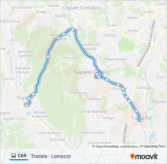 C69  Line Map