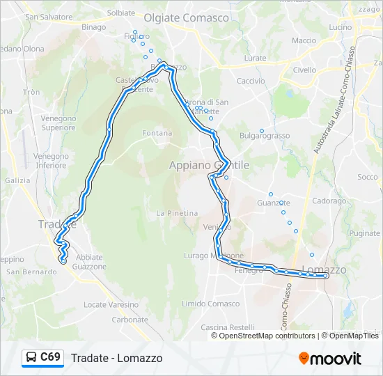 C69  Line Map