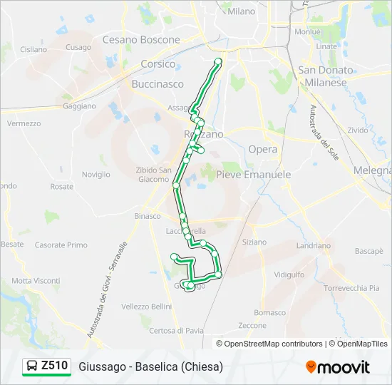 Z510  Line Map