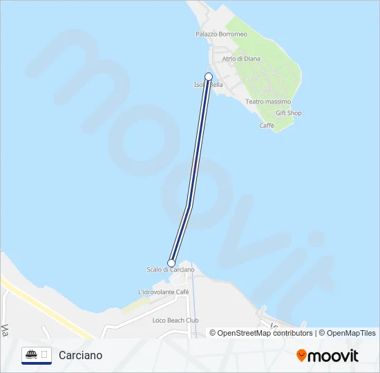 ⛴ Ferry Line Map