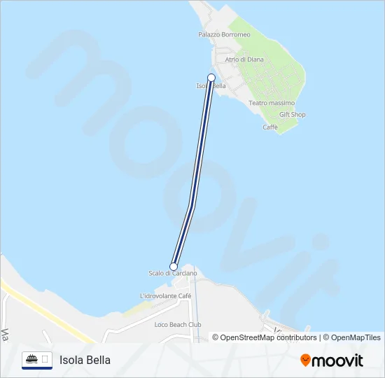 ⛴ Ferry Line Map