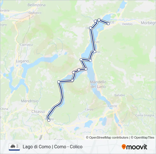 ⛴ Ferry Line Map