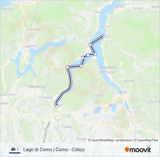 ⛴ Ferry Line Map