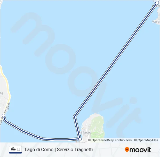 ⛴ Ferry Line Map