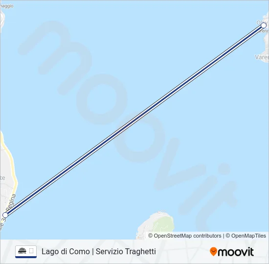⛴ Ferry Line Map