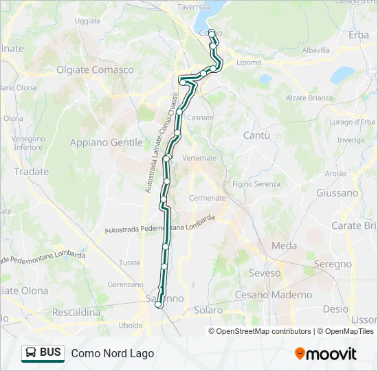 BUS  Line Map