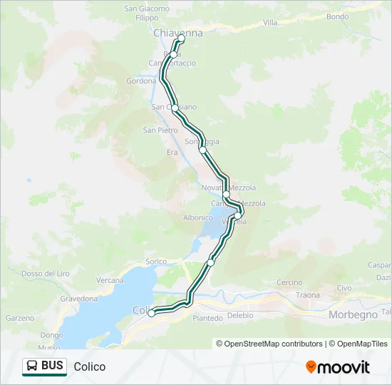 BUS  Line Map