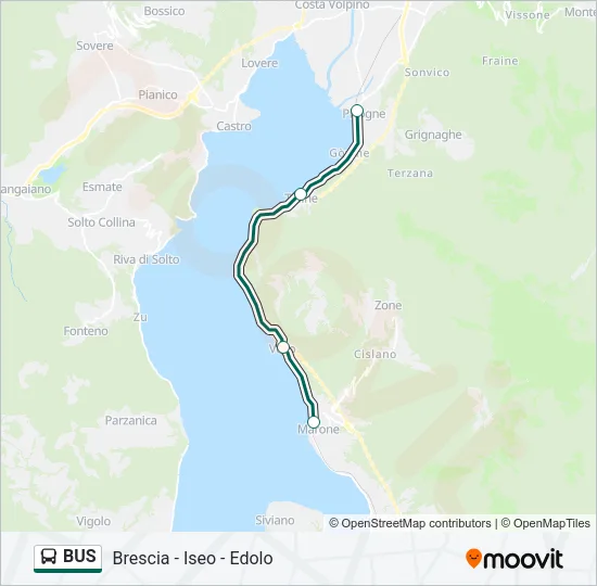 BUS  Line Map