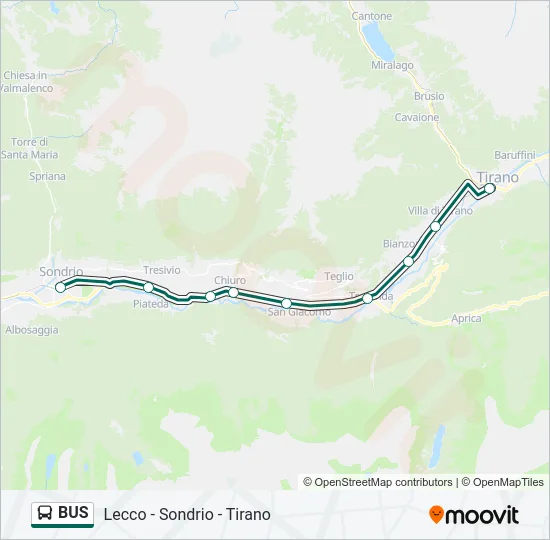 BUS  Line Map