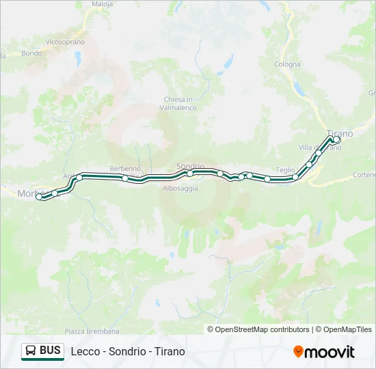BUS  Line Map