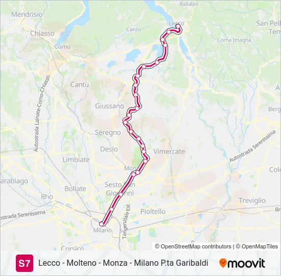 S7  Line Map