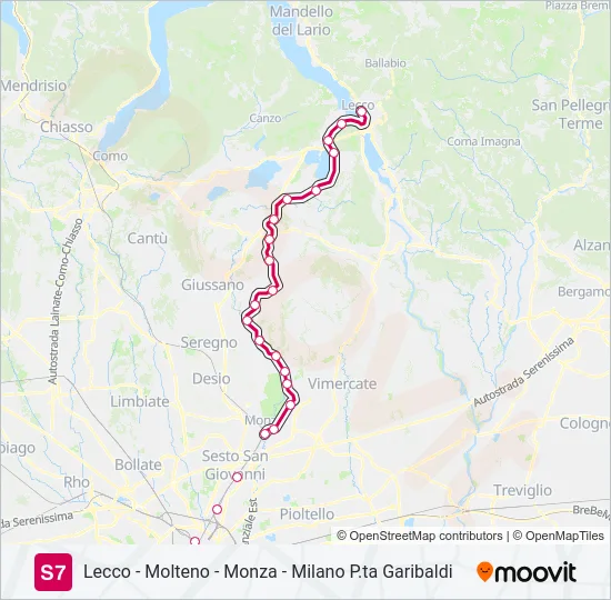 S7  Line Map