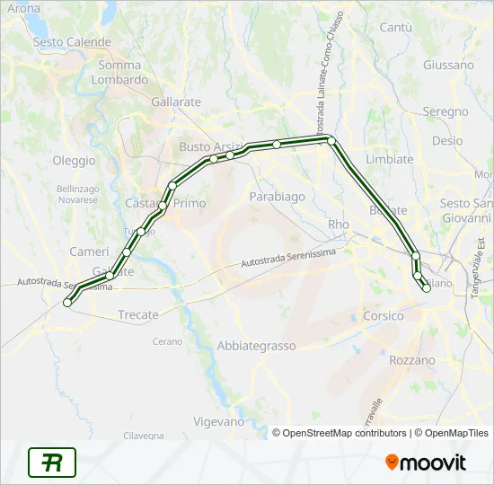 R27  Line Map