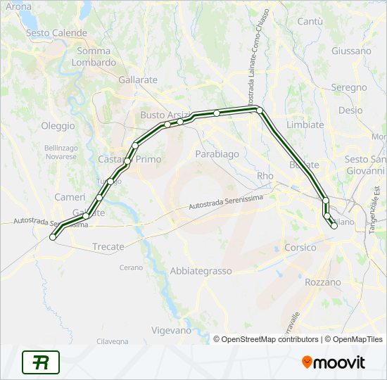 R27  Line Map