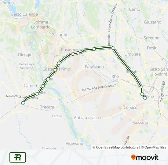R27  Line Map