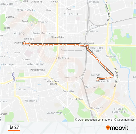 27 Light Rail Line Map
