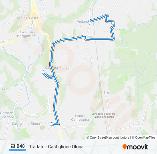 B48  Line Map