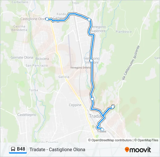B48  Line Map