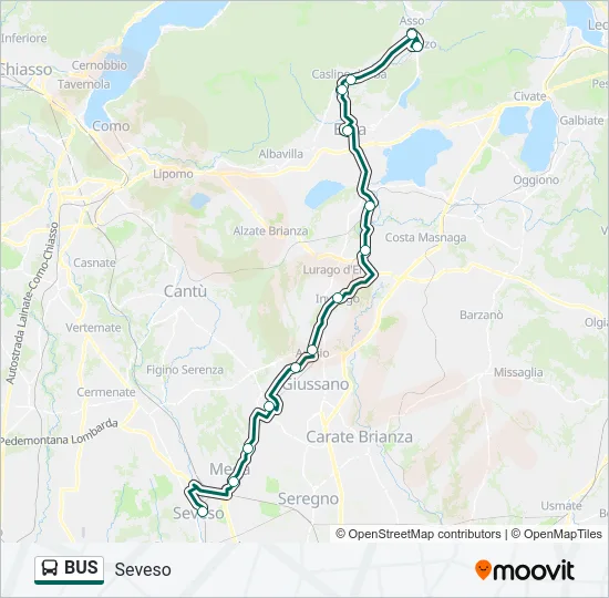 BUS  Line Map