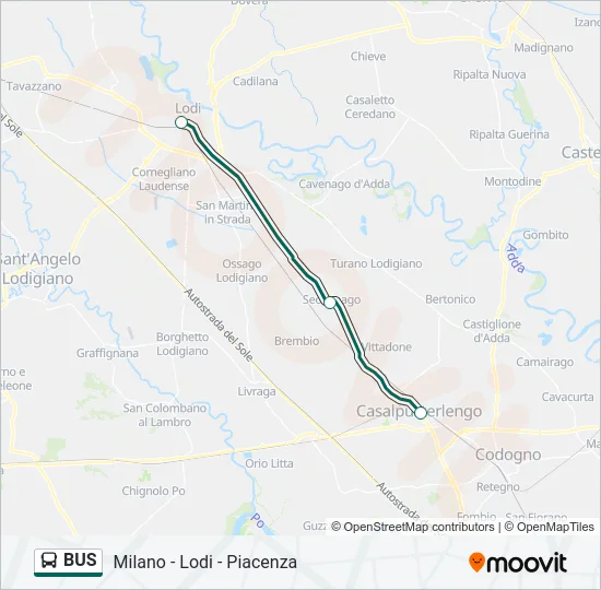 BUS  Line Map