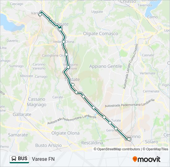 BUS  Line Map