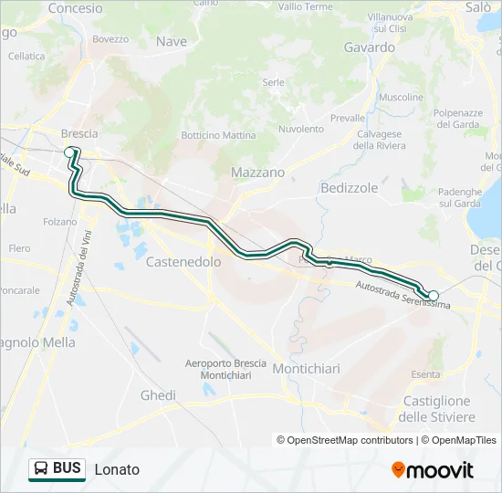 BUS  Line Map