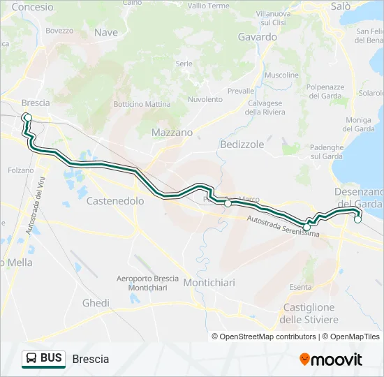 BUS  Line Map