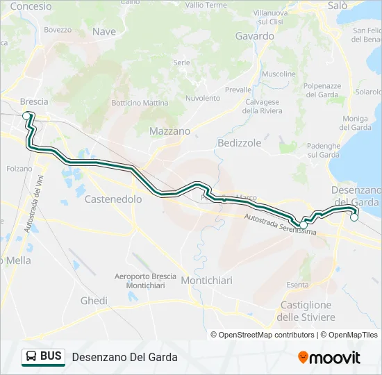 BUS  Line Map
