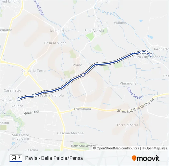 7  Line Map