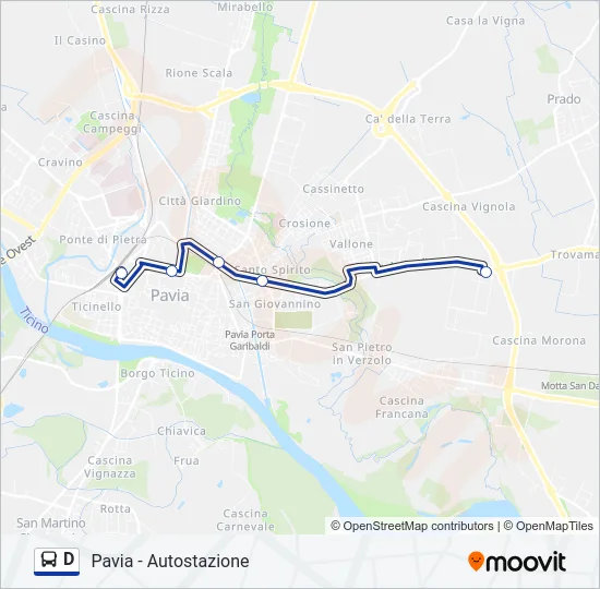 D  Line Map