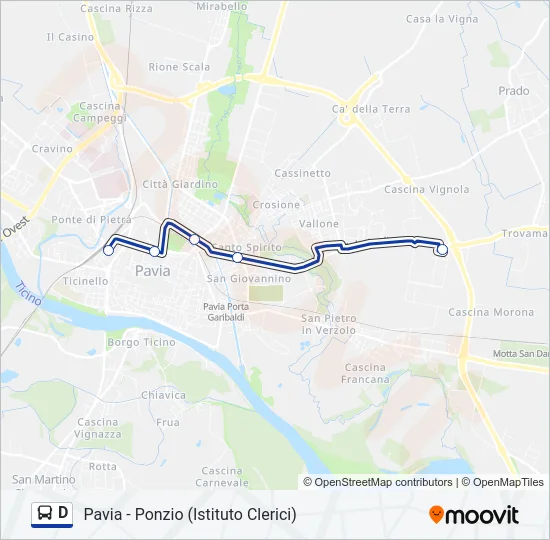 D  Line Map
