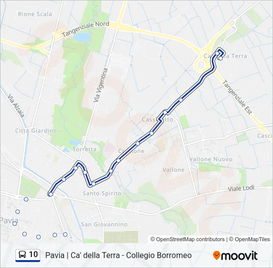 10  Line Map