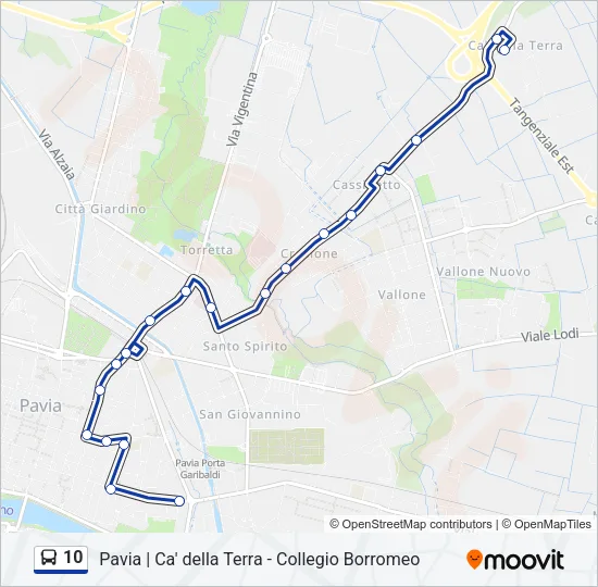 10  Line Map