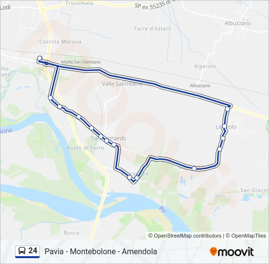 24  Line Map