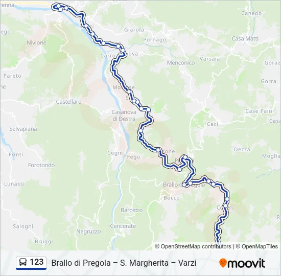 123  Line Map