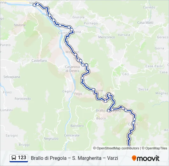 123  Line Map
