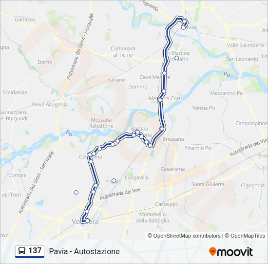 137  Line Map