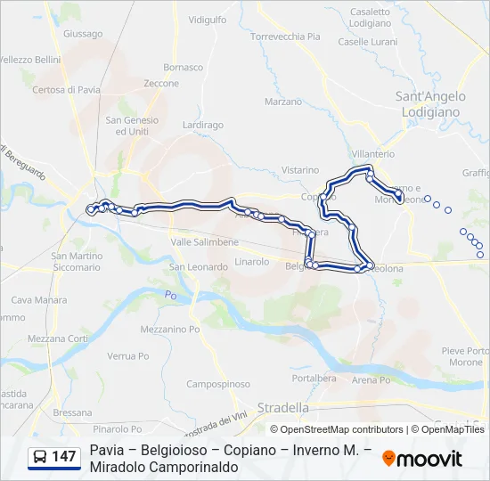 147  Line Map