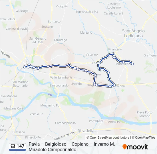 147  Line Map