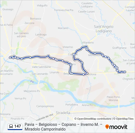 147  Line Map
