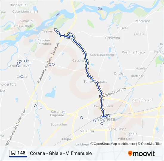 148  Line Map