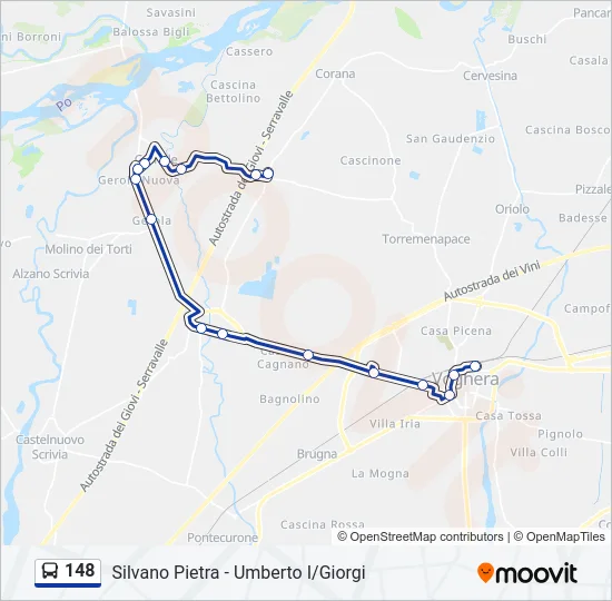148  Line Map